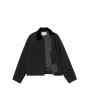 Cazadora Carhartt WIP Newkirk Jacket Summer negra para mujer forro interior