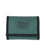Cartera de triple pliegue Vissla Stoke Supply Wallet color verde jade