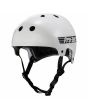 Casco para skate o bmx Pro-Tec Old School Blanco Brillante para adulto