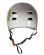 Casco de Skateboard Bullet x Slime Balls Slime Logo gris posterior