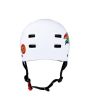 Casco Skateboard Infantil Bullet x Santa Cruz Slasher blanco posterior