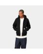 Hombre con Chaqueta de invierno con capucha Carhartt WIP Active Jacket (Winter) Negra