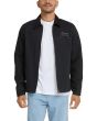 Hombre con Chaqueta Deus Ex Machina Address Workwear Jacket Negra frontal