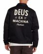 Hombre con Cazadora Deus Ex Machina Workwear Jacket 2.0 Negra 