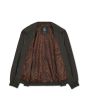 Chaqueta ligera Volcom Likurtis Jacket Black Rinsed para hombre forro interior estampado