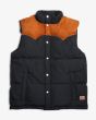 Chaleco acolchado Deus Ex Machina Scout Puffa Vest Negro para hombre