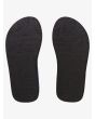 Chanclas Quiksilver Molokai Layback Youth negras para niño suela