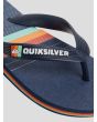 Chanclas Quiksilver Molokai More Core azul marino para chico logo