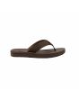 Chanclas de playa Quiksilver Rivi III Marrones para hombre derecha