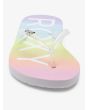 Chanclas de playa Roxy Viva Jelly Rainbow para mujer frontal