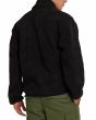 Hombre con Chaqueta Deus Wallace Sherpa Fleece Jacket Antracita posterior