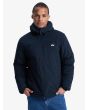 Hombre con chaqueta impermeable Quiksilver Overcast 3K Insulated Negra