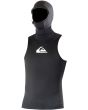 Top de neopreno sin mangas con capucha Quiksilver Syncro Polypro 2mm para hombre 