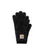 Guantes Carhartt WIP Chedda Gloves negros Unisex 