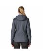 Mujer con Chubasquero plegable Patagonia Granite Crest Rain Jacket Azul Smolder Blue posterior