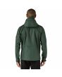 Hombre con Chubasquero plegable Patagonia M's Torrentshell 3L Rain Jacket Old Growth Green posterior