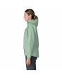 Mujer con Chaqueta impermeable Patagonia Torrentshell 3L Rain Jacket Thin Ice lateral