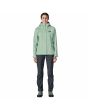 Mujer con Chaqueta impermeable Patagonia Torrentshell 3L Rain Jacket Thin Ice regular fit