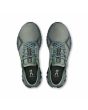 Zapatillas de deporte On Running Cloud X 4AD color verde oliva y gris piedra para hombre atado estrella