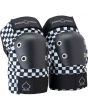 Coderas de protección de skate infantil Pro-Tec Pads Street Gear Junior 3 Pack Open Checker 