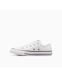 Zapatillas Converse Chuck Taylor All Star Classic Low Top blancas para niños de 4 a 8 años izquierda