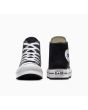 Zapatillas Converse de plataforma Chuck Taylor All Star EVA Lift Canvas Platform High Top negras y blancas Unisex puntera y talón