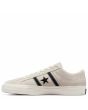 Zapatillas de Skate Converse Cons One Star Academy Pro Beige y negras para hombre izquierda