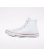 Zapatillas Converse Chuck Taylor All Star Classic High Top blancas Unisex izquierda