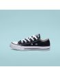 Zapatillas bajas Converse Chuck Taylor All Star Classic Low Top negras para niños de 4  a 8 años izquierda