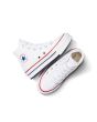 Zapatillas Converse de plataforma Chuck Taylor All Star EVA Lift High Top Blancas para niños de 4 a 7 años superior