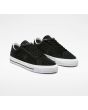 Zapatillas de Skate Converse One Star Pro Bones negras y blancas para hombre frontal 