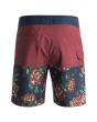 Bañador Boardshort DC Shoes Seasmoke 18" Syrah granate para hombre posterior
