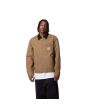 Hombre con Cazadora ligera Carhartt WIP Detroit Jacket Summer Marrón cremallera cerrada