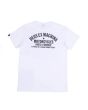 Camiseta de Manga Corta Deus Ex Machina Biarritz Address blanca para Hombre 