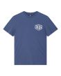 Camiseta Deus Ex Machina Harajuku Address Mechanic Blue para hombre