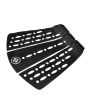 Grip para tablas de surf Dreded Macro Surf Tail Pad 3PC negro Lateral