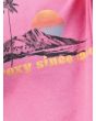 Mujer con jersey Roxy Eastside Midweight Rosa serigrafía