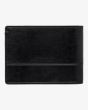 Cartera de cuero sintético con doble hoja Billabong Dimension Negra para hombre posterior
