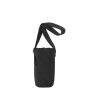 Carhartt WIP Egerton Shoulder Bag 1L Black-Black bolsillo cremallera