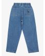 Pantalón vaquero elástico Quiksilver Youth The Foam Denim en color azul para niño 8-16 años posterior