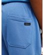 Niño con bermudas de felpa Quiksilver Youth Easy Day Jogger Short azul riviera bolsillo trasero