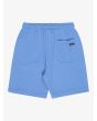 Pantalón corto chándal Quiksilver Easy Day Jogger azul riviera para niño 8-16 años posterior