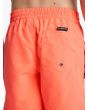 Niño con Bañador Quiksilver Everyday Solid Volley Youth 14'' Fiery Coral bolsillo trasero