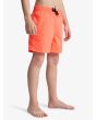 Niño con Bañador Quiksilver Everyday Solid Volley Youth 14'' Fiery Coral lateral