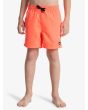 Niño con Bañador Quiksilver Everyday Solid Volley Youth 14'' Fiery Coral