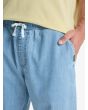 Hombre con vaquero elástico Quiksilver Taxer Regular Denim azul cintura