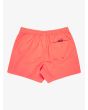 Quiksilver bañador Everyday Solid Volley 15 Fiery Coral para hombre posterior