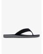 Sandalias Quiksilver Carver Suede negras para hombre derecha