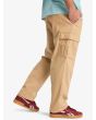 Hombre con pantalón Quiksilver Taxer Regular Cargo Caqui lateral