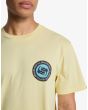 Hombre con Camiseta Quiksilver EV Duality Garden Glade gráfico pecho